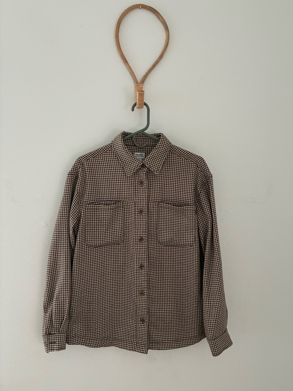 Men’s Houndstooth Rhythm Button Up